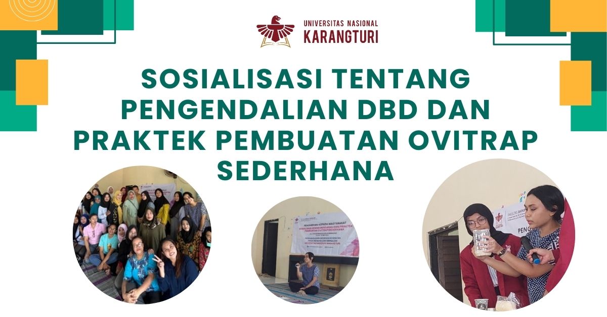 Sosialisasi Pengendalian DBD dan Pembuatan Ovitrap Sederhana